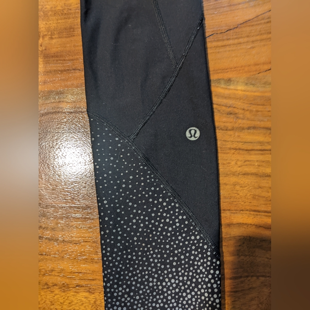 Lululemon - Tight Stuff Tight II *25" Scalloped W5ALBS | Size 4 | Black - Picture 13 of 14